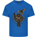 Odins Celtic Raven Viking Thor Ragnar Norse Kids T-Shirt Childrens Royal Blue