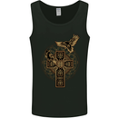Odins Celtic Raven Viking Thor Ragnar Norse Mens Vest Tank Top Black