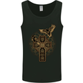 Odins Celtic Raven Viking Thor Ragnar Norse Mens Vest Tank Top Black