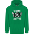 Odins Kampfer Vikings Childrens Kids Hoodie Irish Green
