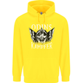 Odins Kampfer Vikings Childrens Kids Hoodie Yellow
