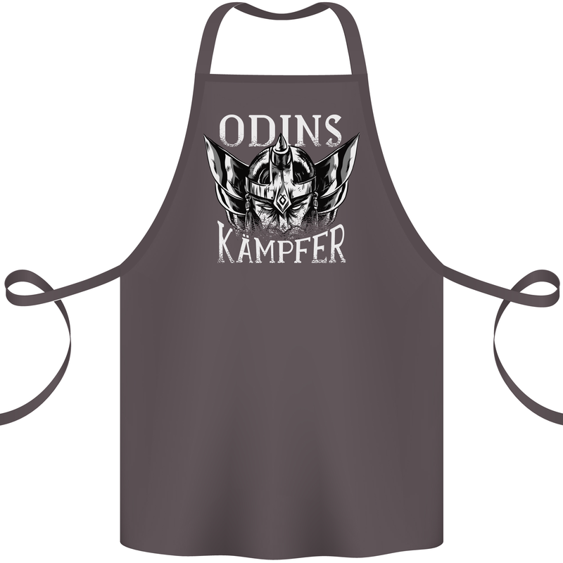 Odins Kampfer Vikings Cotton Apron 100% Organic Dark Grey