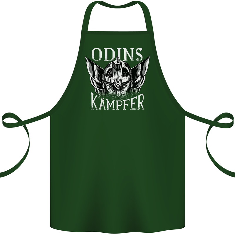 Odins Kampfer Vikings Cotton Apron 100% Organic Forest Green