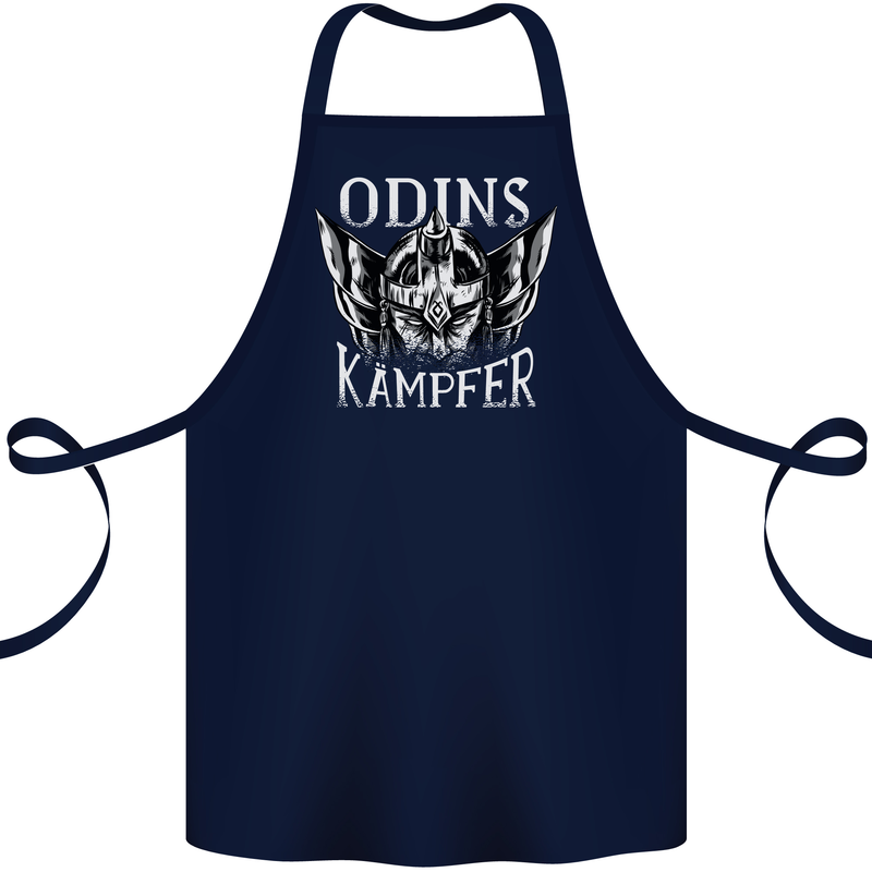 Odins Kampfer Vikings Cotton Apron 100% Organic Navy Blue
