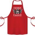 Odins Kampfer Vikings Cotton Apron 100% Organic Red