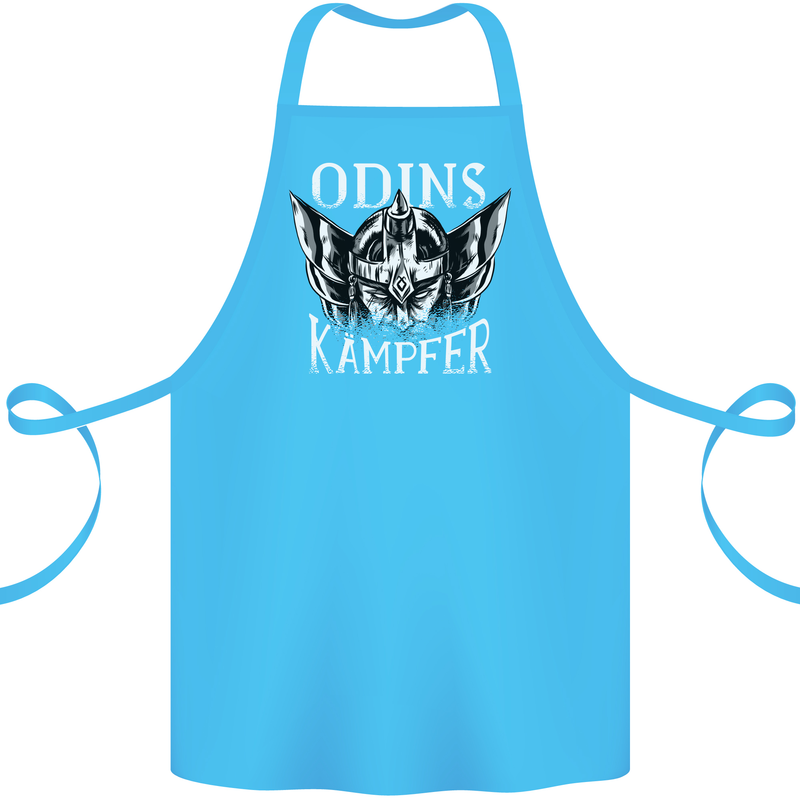 Odins Kampfer Vikings Cotton Apron 100% Organic Turquoise