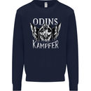 Odins Kampfer Vikings Kids Sweatshirt Jumper Navy Blue