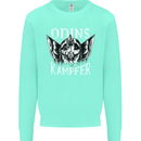Odins Kampfer Vikings Kids Sweatshirt Jumper Peppermint