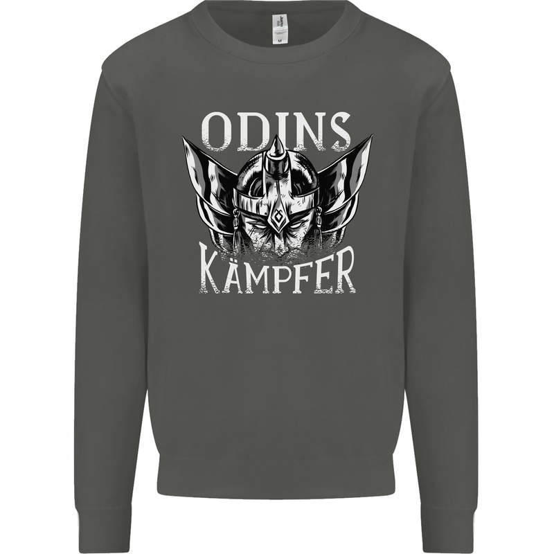 Odins Kampfer Vikings Kids Sweatshirt Jumper Storm Grey