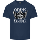Odins Kampfer Vikings Kids T-Shirt Childrens Navy Blue