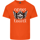 Odins Kampfer Vikings Kids T-Shirt Childrens Orange