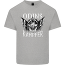 Odins Kampfer Vikings Kids T-Shirt Childrens Sports Grey