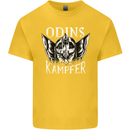 Odins Kampfer Vikings Kids T-Shirt Childrens Yellow