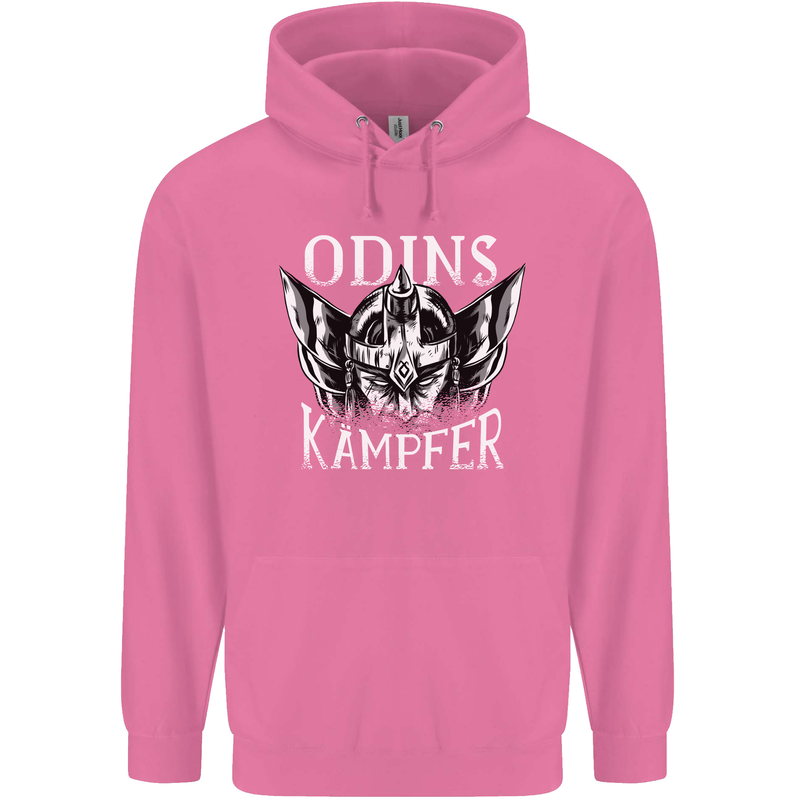Odins Kampfer Vikings Mens 80% Cotton Hoodie Azelea