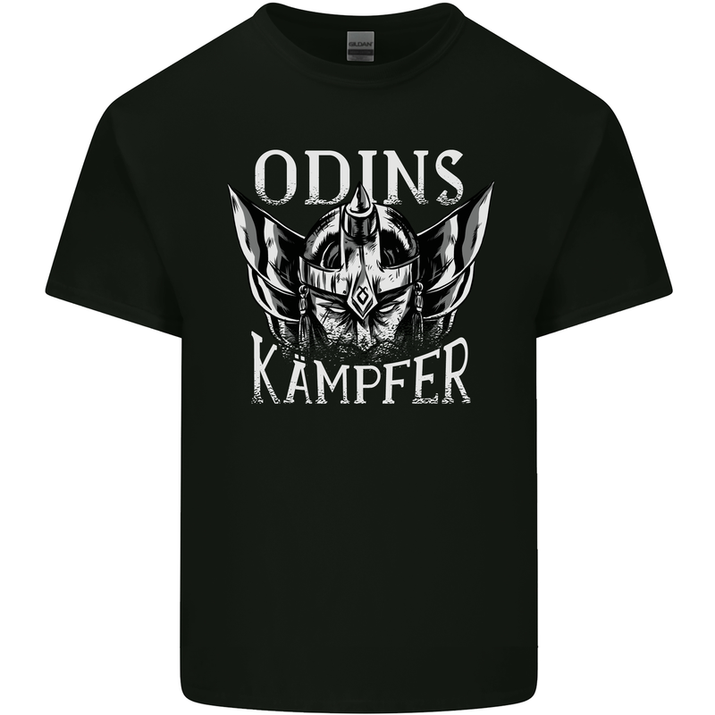 Odins Kampfer Vikings Mens Cotton T-Shirt Tee Top Black