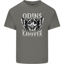 Odins Kampfer Vikings Mens Cotton T-Shirt Tee Top Charcoal