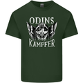 Odins Kampfer Vikings Mens Cotton T-Shirt Tee Top Forest Green