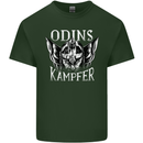 Odins Kampfer Vikings Mens Cotton T-Shirt Tee Top Forest Green