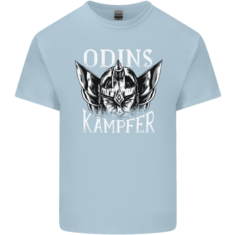 Odins Kampfer Vikings Mens Cotton T-Shirt Tee Top Light Blue