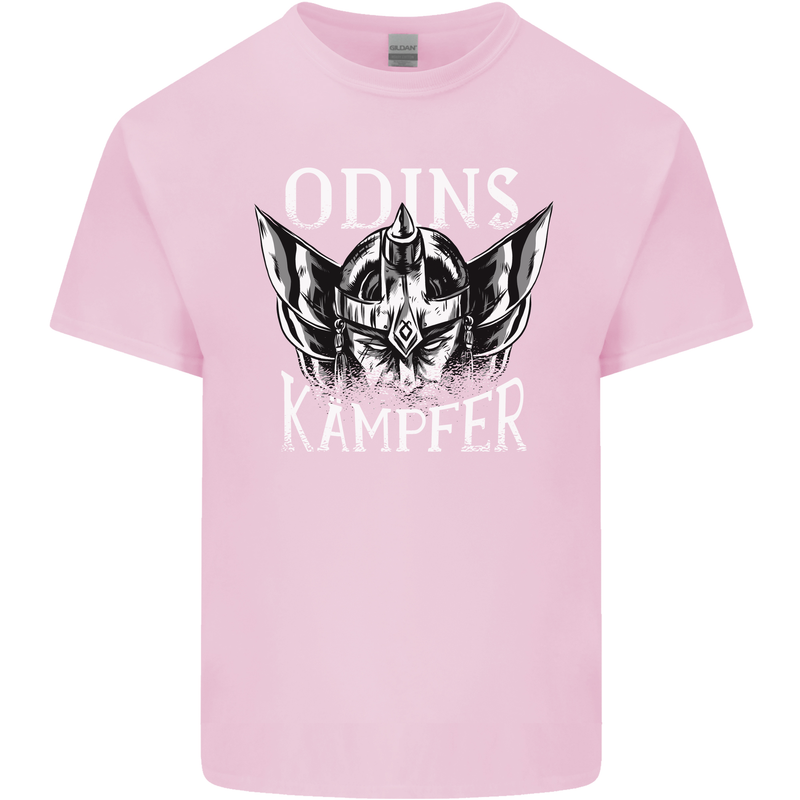Odins Kampfer Vikings Mens Cotton T-Shirt Tee Top Light Pink