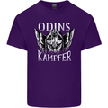 Odins Kampfer Vikings Mens Cotton T-Shirt Tee Top Purple