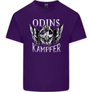 Odins Kampfer Vikings Mens Cotton T-Shirt Tee Top Purple