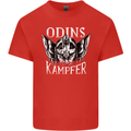 Odins Kampfer Vikings Mens Cotton T-Shirt Tee Top Red