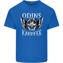 Odins Kampfer Vikings Mens Cotton T-Shirt Tee Top Royal Blue