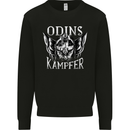 Odins Kampfer Vikings Mens Sweatshirt Jumper Black
