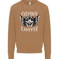 Odins Kampfer Vikings Mens Sweatshirt Jumper Caramel Latte