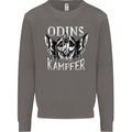 Odins Kampfer Vikings Mens Sweatshirt Jumper Charcoal