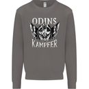 Odins Kampfer Vikings Mens Sweatshirt Jumper Charcoal