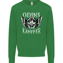 Odins Kampfer Vikings Mens Sweatshirt Jumper Irish Green