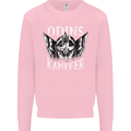 Odins Kampfer Vikings Mens Sweatshirt Jumper Light Pink