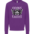 Odins Kampfer Vikings Mens Sweatshirt Jumper Purple