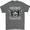 Odins Kampfer Vikings Mens T-Shirt 100% Cotton Charcoal