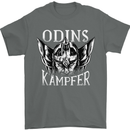Odins Kampfer Vikings Mens T-Shirt 100% Cotton Charcoal