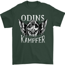 Odins Kampfer Vikings Mens T-Shirt 100% Cotton Forest Green