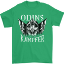 Odins Kampfer Vikings Mens T-Shirt 100% Cotton Irish Green