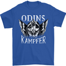 Odins Kampfer Vikings Mens T-Shirt 100% Cotton Royal Blue
