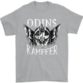 Odins Kampfer Vikings Mens T-Shirt 100% Cotton Sports Grey