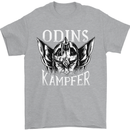 Odins Kampfer Vikings Mens T-Shirt 100% Cotton Sports Grey