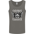 Odins Kampfer Vikings Mens Vest Tank Top Charcoal