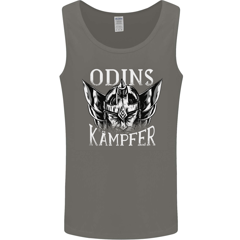 Odins Kampfer Vikings Mens Vest Tank Top Charcoal