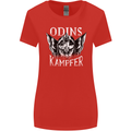 Odins Kampfer Vikings Womens Wider Cut T-Shirt Red