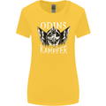 Odins Kampfer Vikings Womens Wider Cut T-Shirt Yellow