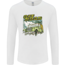 Off Road 4X4 Off Roading Four Wheel Drive Mens Long Sleeve T-Shirt White