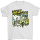 Off Road 4X4 Off Roading Four Wheel Drive Mens T-Shirt Cotton Gildan White