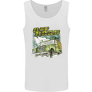 Off Road 4X4 Off Roading Four Wheel Drive Mens Vest Tank Top White