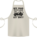 Off Road Driving Club Get Dirty 4x4 Funny Cotton Apron 100% Organic Natural